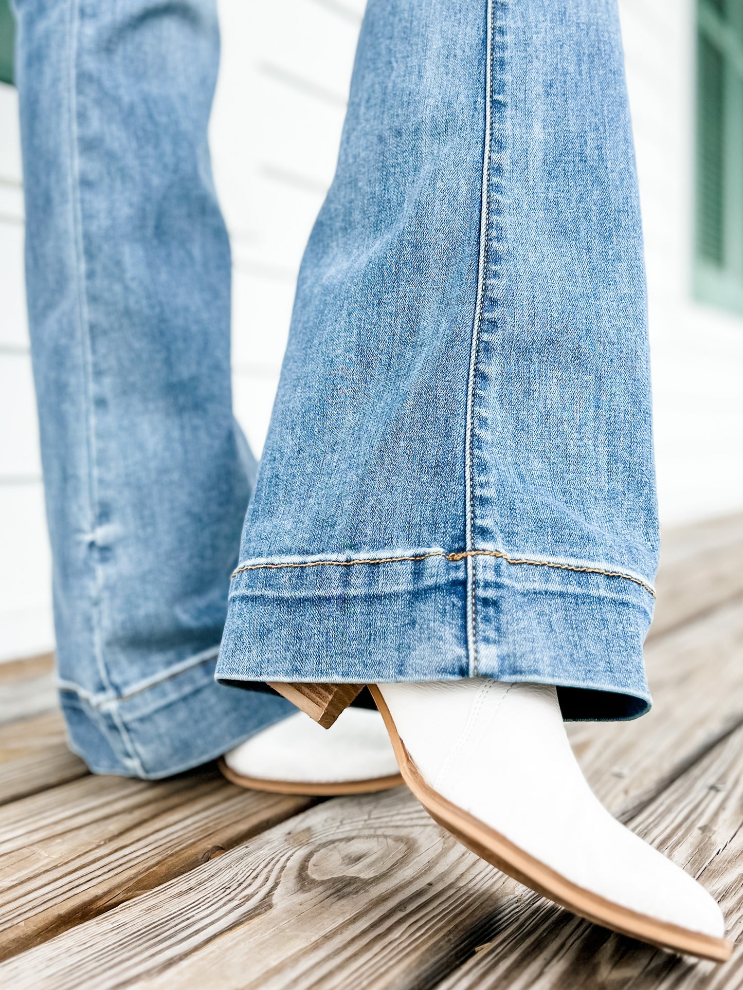 Judy Blue Genie in a Bottle Trouser Flare Jeans