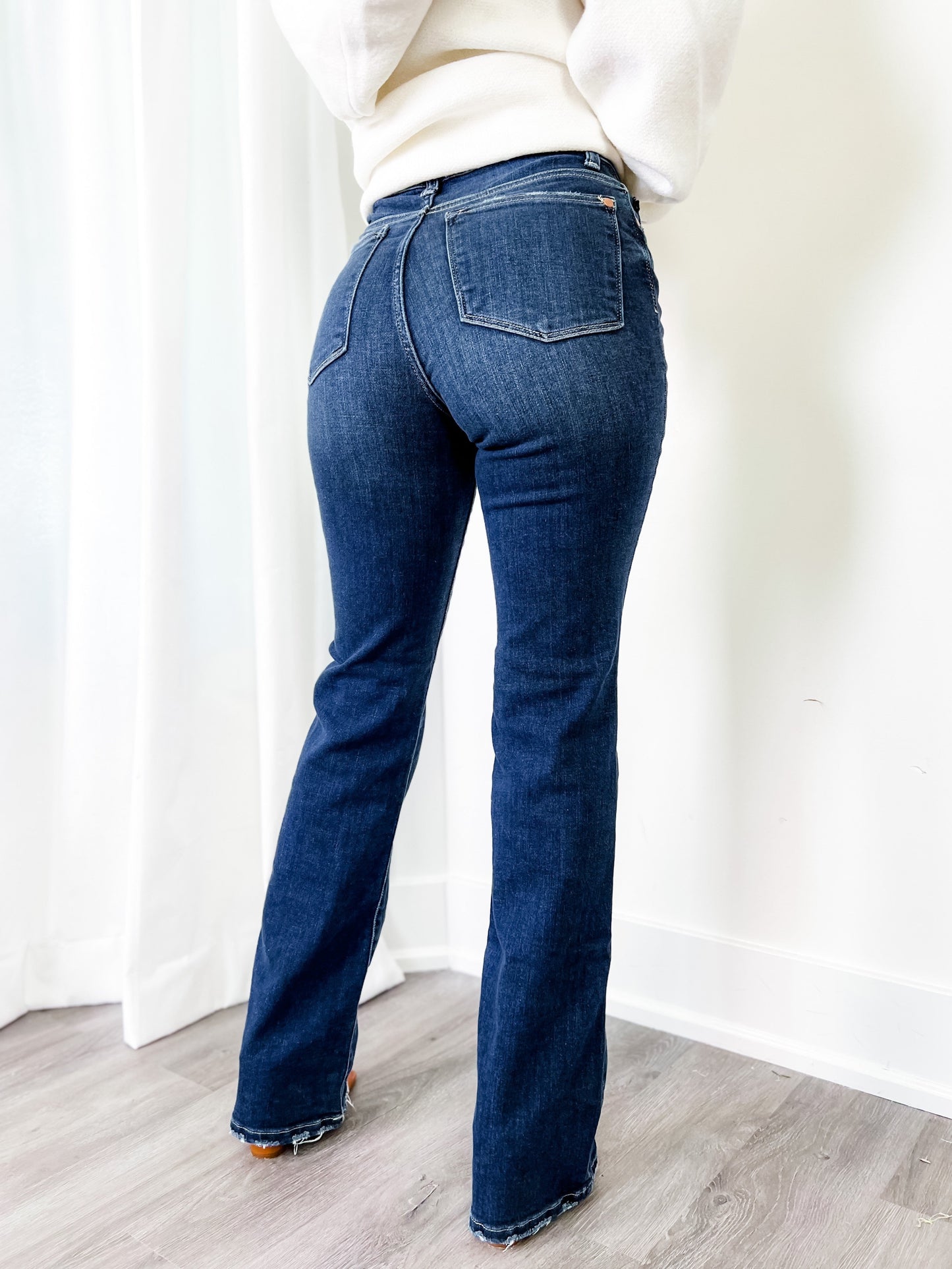 Judy Blue Holy GRAIL of Dark Wash Classic Boot Cut Jeans